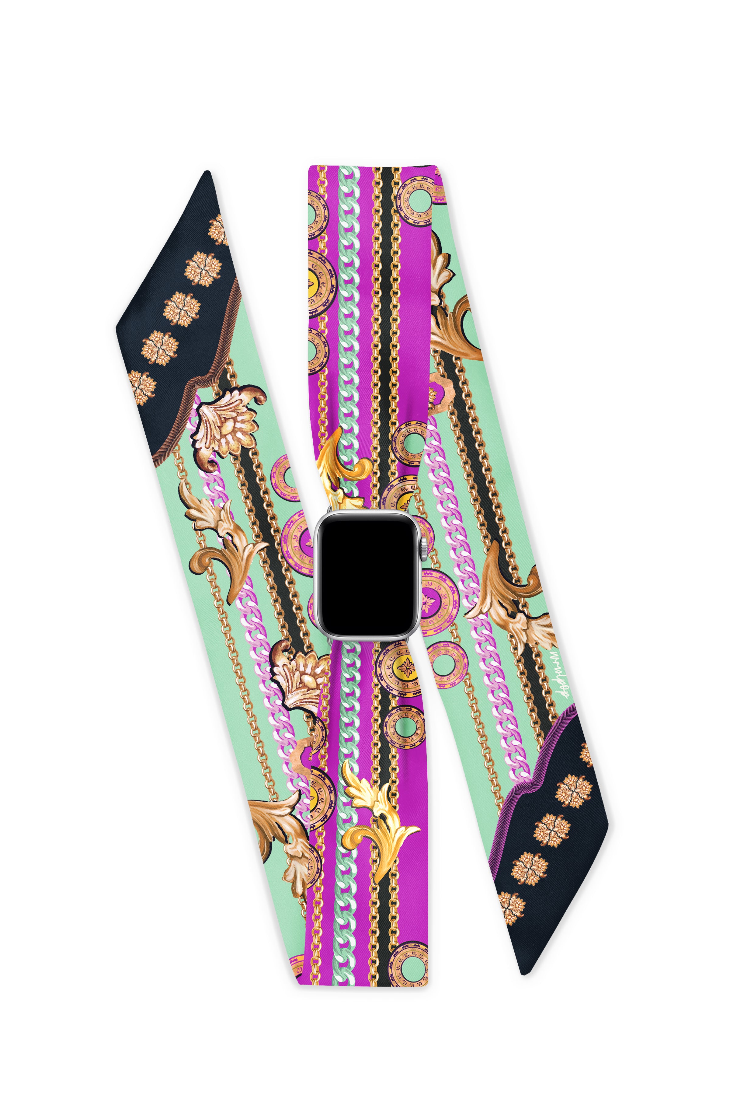 DAWN APPLE WATCH SCARF BAND (CONNECTORS INCLUDED) – Wristpop