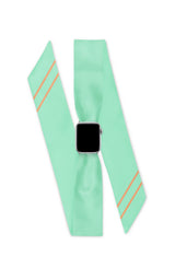 SOLID MINT APPLE WATCH SCARF BAND (CONNECTORS INCLUDED)