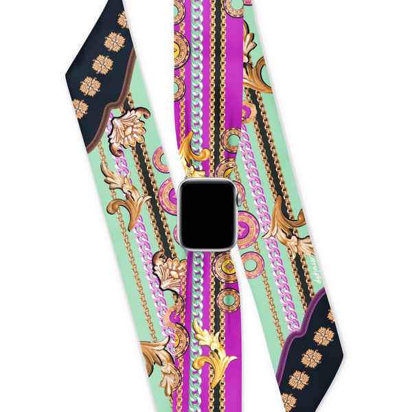 DAWN APPLE WATCH SCARF BAND (CONNECTORS INCLUDED) – Wristpop