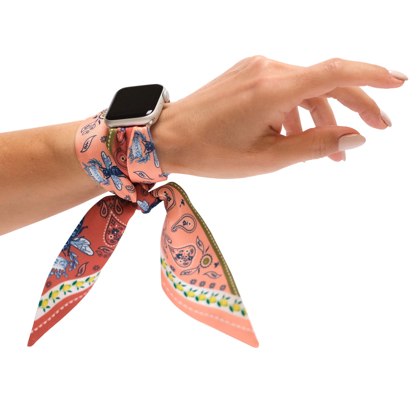 LANA APPLE WATCH SCARF BAND (CONNECTORS INCLUDED)k