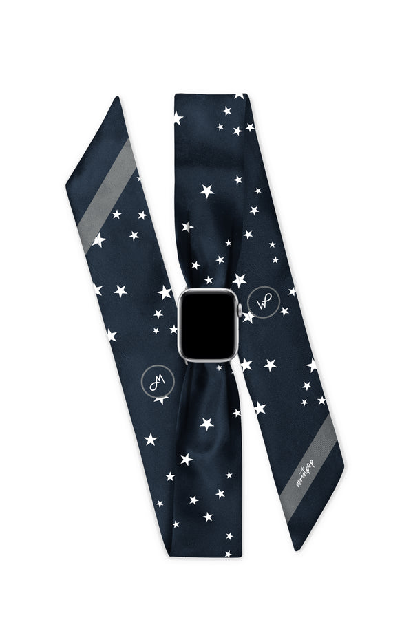 STARSTRUCK 2 APPLE WATCH SCARF BAND (CONNECTORS INCLUDED)